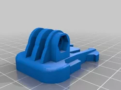 GoPro mount replacement for default