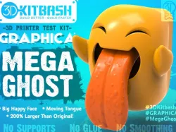 Graphica: MEGA Ghost - Print & Play - via 3DKitbash.com