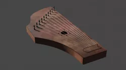 Gusli 3D model