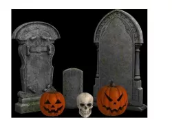 Halloween pack - obj jpg 3D model