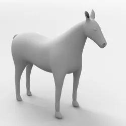  Horse 3D model