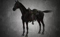 Horse - Famine 3D model