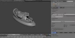 IC-200 Hovercraft Low-poly  3D model