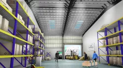 Industrial Building and Warehousing 3D model