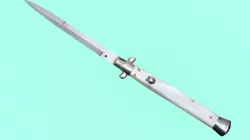 Italian Stiletto Knife Low-poly  3D model