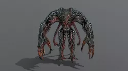 K monster1 Low-poly  3D model