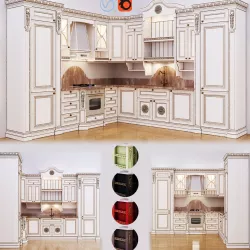Kitchen Maria Rosa  3D model