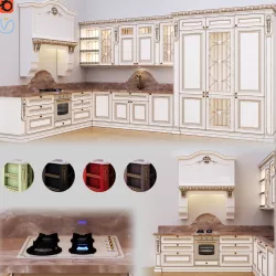 Kitchen Maria Rosa  3D model