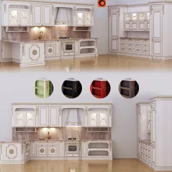 Kitchen Maria Rosa 3D model