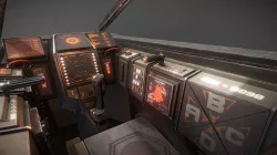 LAC - Light Assault Craft - Cockpit Low-poly  3D model