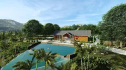Laos Thalat Resort 3D model