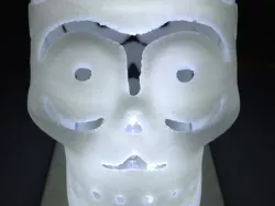 LED lamp base for halloween skull lamp