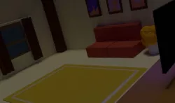 Living room 3D model
