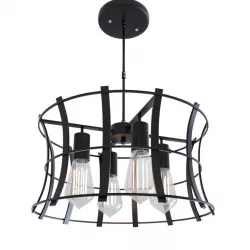 LOFT MEDIEVAL TORCH CHANDELIER 3D model