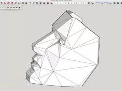 Low Poly Mask Thinned