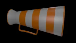 Low poly speaker Low-poly  3D model