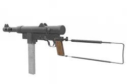 M45 9mm submachine gun 3D model