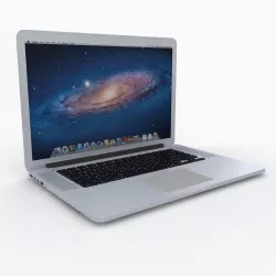 macbook 3D model