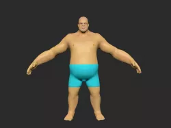 Male character 3D model