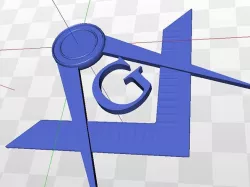 Masonic Square and Compasses