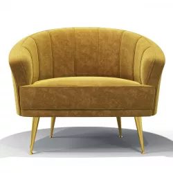 Maya armchair 3D model