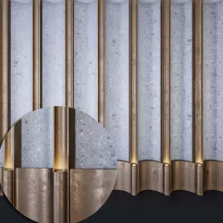 metal decorative panels with backlight PN5 Low-poly  3D model