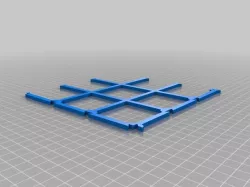 mini petri holder interlocking grid