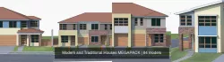Modern and Traditional Houses MEGAPACK 3D Model Collection