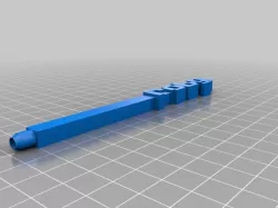 My Customized Retro Font Word Pen