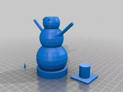 My Customized snow man