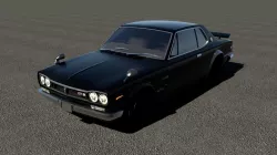 Nissan Skyline GT-R 1969 3D model