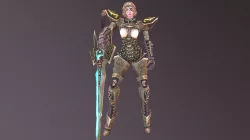 npc Master Low-poly  3D model
