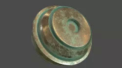 Oxidized Bronze substance painter smart material Texture