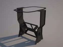Parrot AR Drone 2.0 mount for GoPro Hero and Polaroid Cube