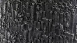 PBR Black Crystal Stone Moss Texture