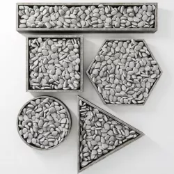 Pebble  form  3D model