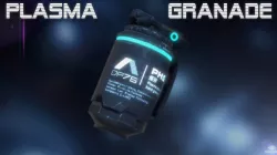 Plasma-Powered Hand Grenade Low-poly  3D model