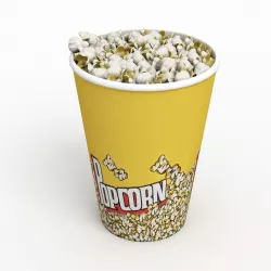 Popcorn Cup 3D model