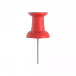 Push pin board map pointer 3D model
