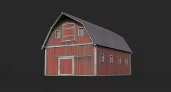 Red Barn 3D model