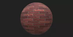 Red brick texture pbr Texture
