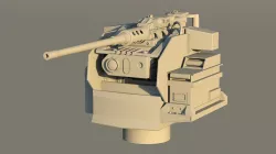 REMOTE CONTROLLED WEAPON STATION 3D model