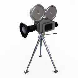 retro camera 3D model