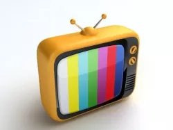 Retro TV 3D model