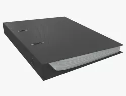 Ring binder 3D model