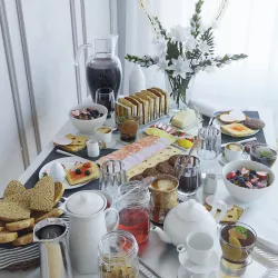 Serving table breakfast - 1 3D model