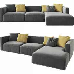 Shangai Sofa Poliform option 02 3D model