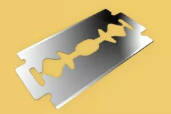 SHAVE RAZOR BLADE 3D model
