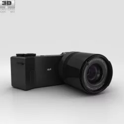 Sigma DP0 Quattro 3D model