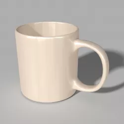 Simple Mug 3D model